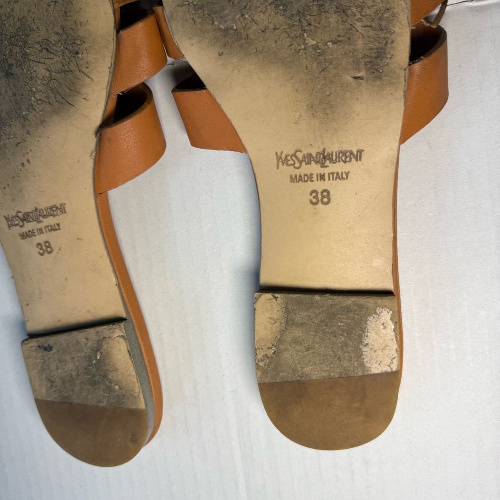 Yves Saint Laurent Tribute Mules Sandals - Picture 8 of 8